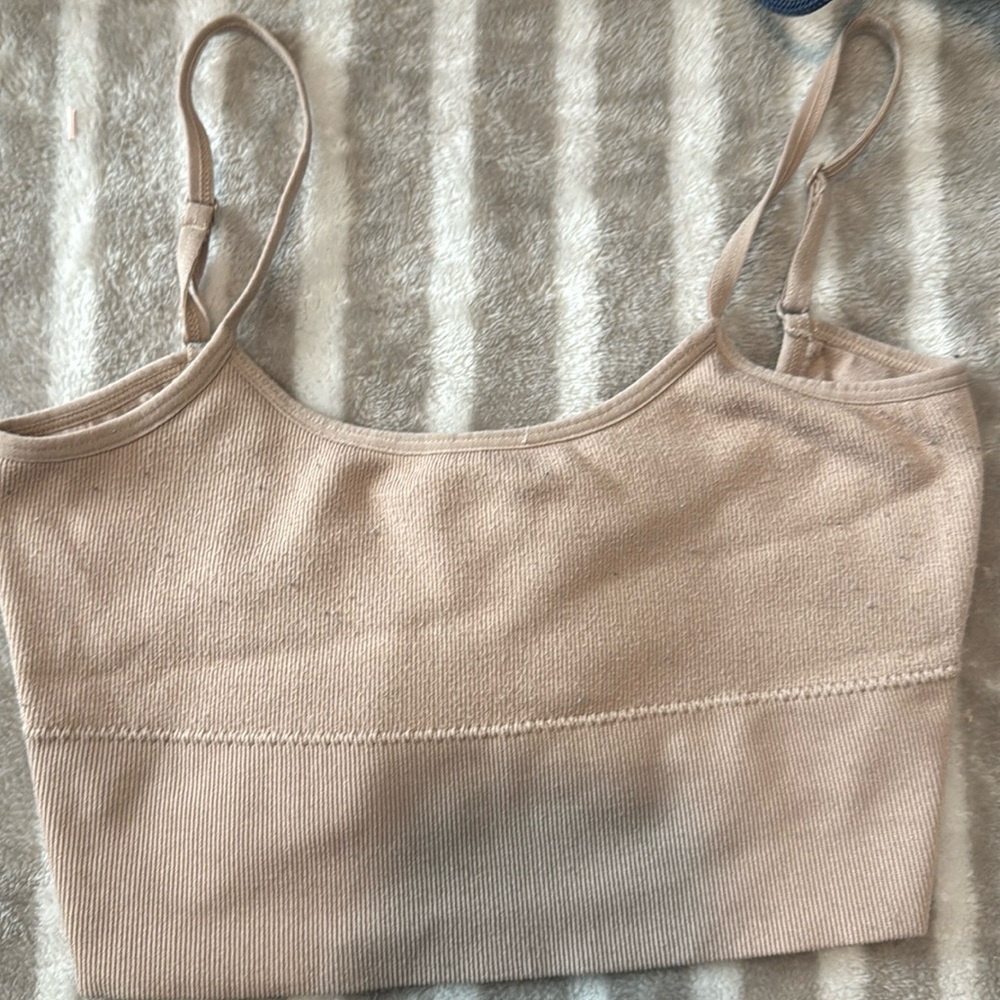 Garage cropped tank top